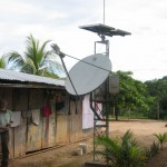 Teléfono Fijo alimentado con energía solar