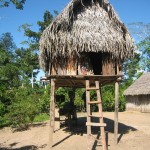 Vivienda Asháninka elevada